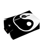 Black And White Yin Yang Pattern Print Rectangle Tissue Box Cover