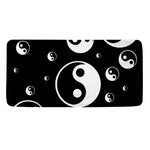 Black And White Yin Yang Pattern Print Towel
