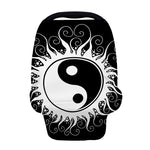 Black And White Yin Yang Sun Print Baby Seat Cover