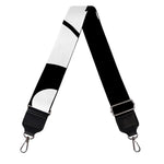 Black And White Yin Yang Sun Print Bag Strap