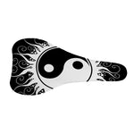 Black And White Yin Yang Sun Print Bicycle Seat Cover