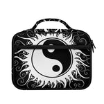 Black And White Yin Yang Sun Print Briefcase Bible Bag