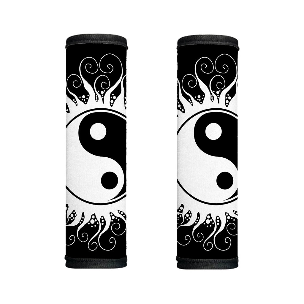 Black And White Yin Yang Sun Print Handle Covers