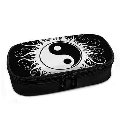 Black And White Yin Yang Sun Print Insulin Cooler Travel Case