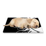 Black And White Yin Yang Sun Print Pet Cooling Mat Cover