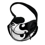 Black And White Yin Yang Sun Print Pet Sling Carrier