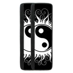 Black And White Yin Yang Sun Print Refrigerator Handle Covers