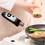 Black And White Yin Yang Sun Print Skillet Handle Cover