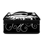 Black And White Yin Yang Sun Print Small Lunch Bag