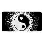 Black And White Yin Yang Sun Print Towel