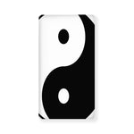 Black And White Yin Yang Symbol Print Baby Crib Sheet