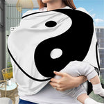 Black And White Yin Yang Symbol Print Baby Seat Cover