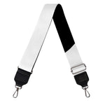 Black And White Yin Yang Symbol Print Bag Strap
