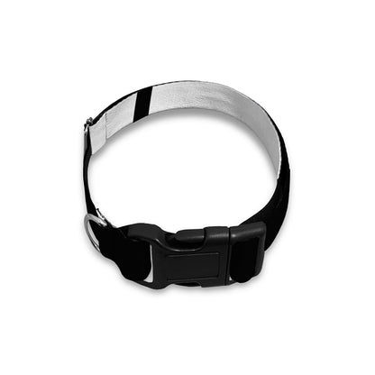 Black And White Yin Yang Symbol Print Dog Collar