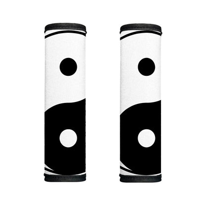 Black And White Yin Yang Symbol Print Handle Covers