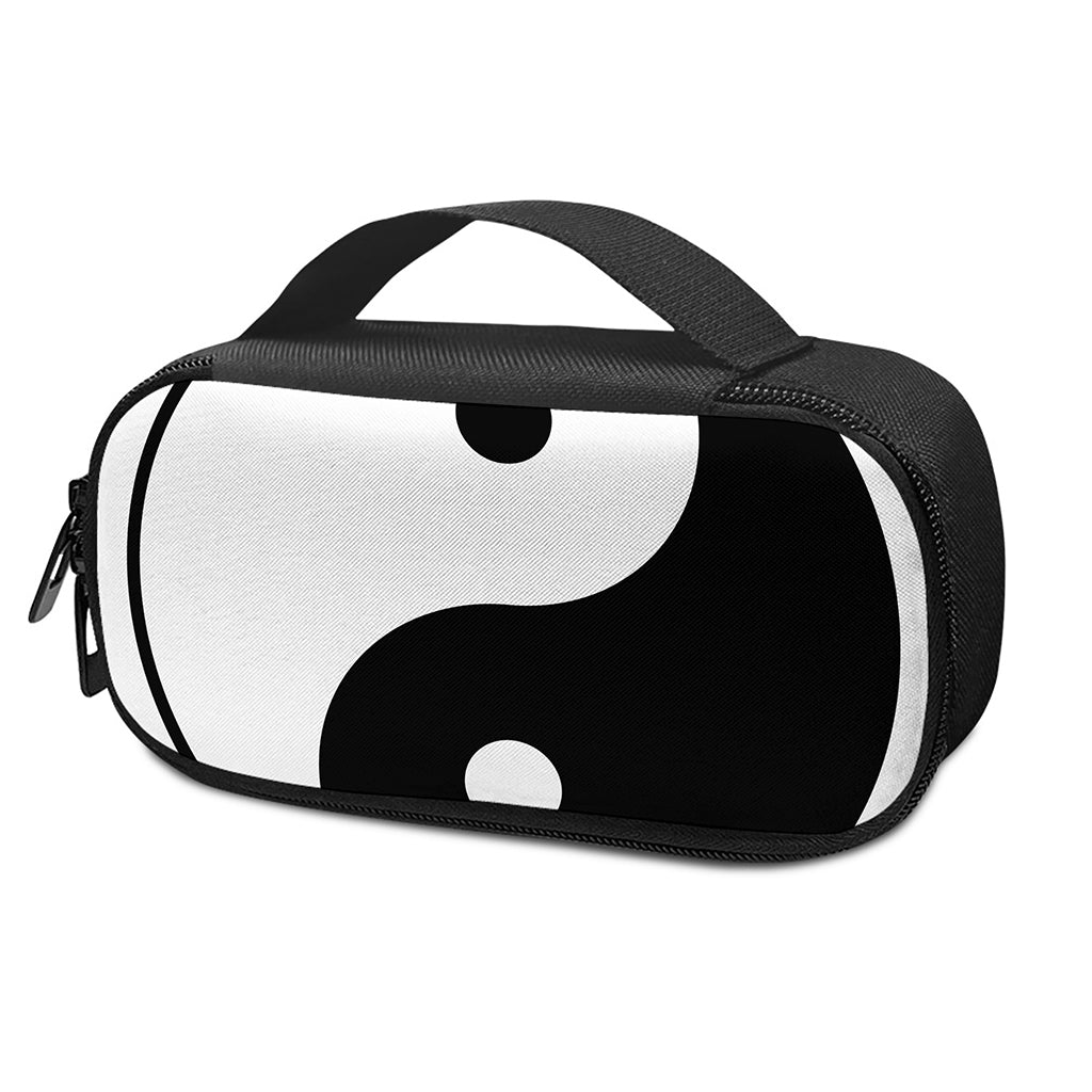 Black And White Yin Yang Symbol Print Insulin Cooler Travel Case