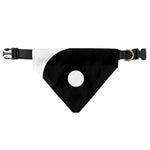 Black And White Yin Yang Symbol Print Over The Collar Dog Bandana