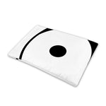Black And White Yin Yang Symbol Print Pet Cooling Mat Cover
