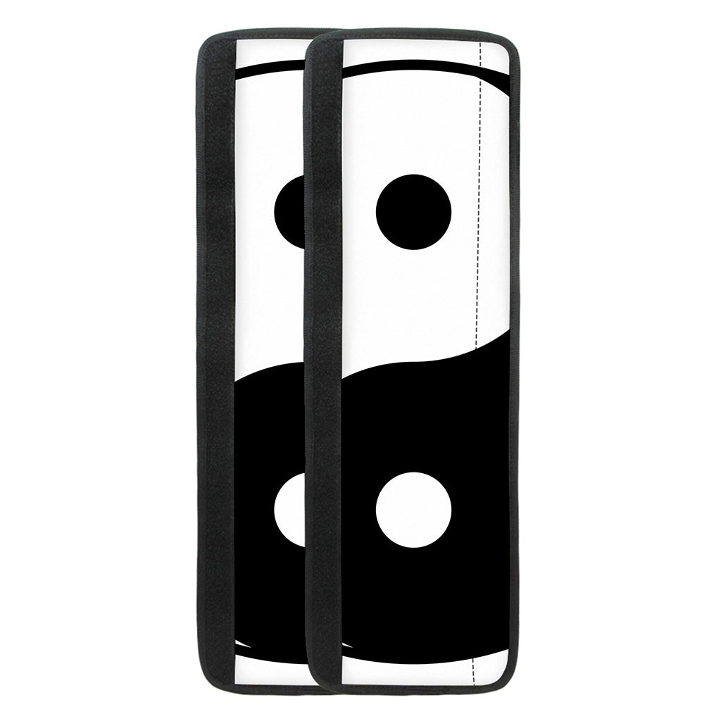 Black And White Yin Yang Symbol Print Refrigerator Handle Covers