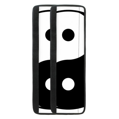 Black And White Yin Yang Symbol Print Refrigerator Handle Covers