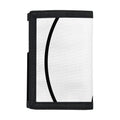 Black And White Yin Yang Symbol Print Trifold Wallet
