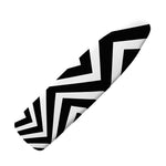 Black And White Zigzag Dazzle Print Ironing Board Cover