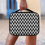 Black And White Zigzag Pattern Print Classic Bible Case