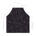 Black And White Zodiac Stars Print Adjustable Apron