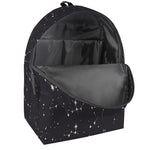 Black And White Zodiac Stars Print Backpack