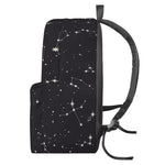 Black And White Zodiac Stars Print Backpack