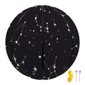 Black And White Zodiac Stars Print Basketball