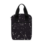 Black And White Zodiac Stars Print Bible Tote Bag