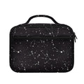 Black And White Zodiac Stars Print Briefcase Bible Bag