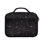 Black And White Zodiac Stars Print Briefcase Bible Bag