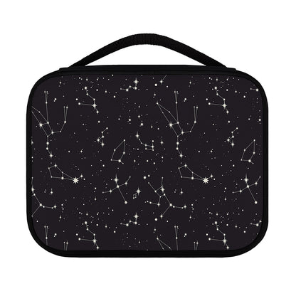 Black And White Zodiac Stars Print Classic Bible Case