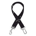 Black And White Zodiac Stars Print Dog Seat Belt