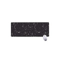 Black And White Zodiac Stars Print Extended Mouse Pad