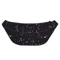 Black And White Zodiac Stars Print Fanny Pack
