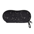 Black And White Zodiac Stars Print Glasses Case
