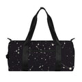Black And White Zodiac Stars Print Gym Bag