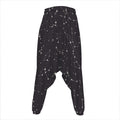 Black And White Zodiac Stars Print Hammer Pants