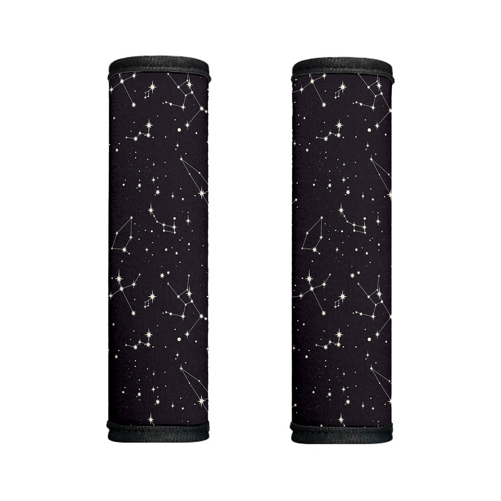 Black And White Zodiac Stars Print Handle Covers