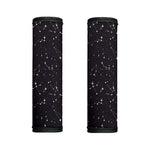 Black And White Zodiac Stars Print Handle Covers