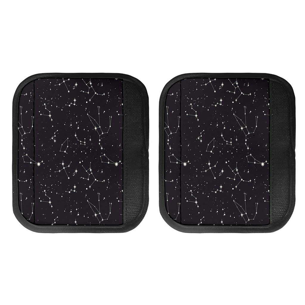 Black And White Zodiac Stars Print Handle Covers