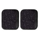 Black And White Zodiac Stars Print Handle Covers