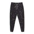 Black And White Zodiac Stars Print Jogger Pants