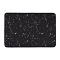 Black And White Zodiac Stars Print Kitchen Mat