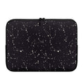 Black And White Zodiac Stars Print Laptop Sleeve