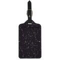 Black And White Zodiac Stars Print Luggage Tag