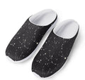 Black And White Zodiac Stars Print Mesh Casual Shoes